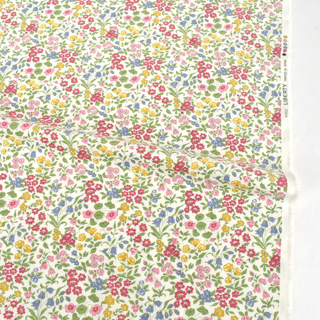 生地 LIBERTY FABRICS リバティ・ファブリックス コーデュロイ 2022AW Lilibet リリベット(22-3632218L133) 22A.オフ 99Zz99j