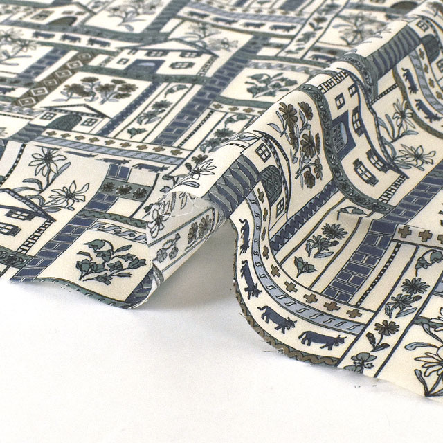 生地 LIBERTY FABRICS リバティ・ファブリックス タナローン 2022AW FLORANATION Ursli ウルスリ(363J6811) A.グレー 99Zz99j