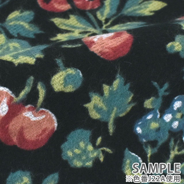 生地 LIBERTY FABRICS リバティ・ファブリックス エアリーコット 2022AW Babette バベット(81-3521263) J22C.ブラウン 09Ac03j