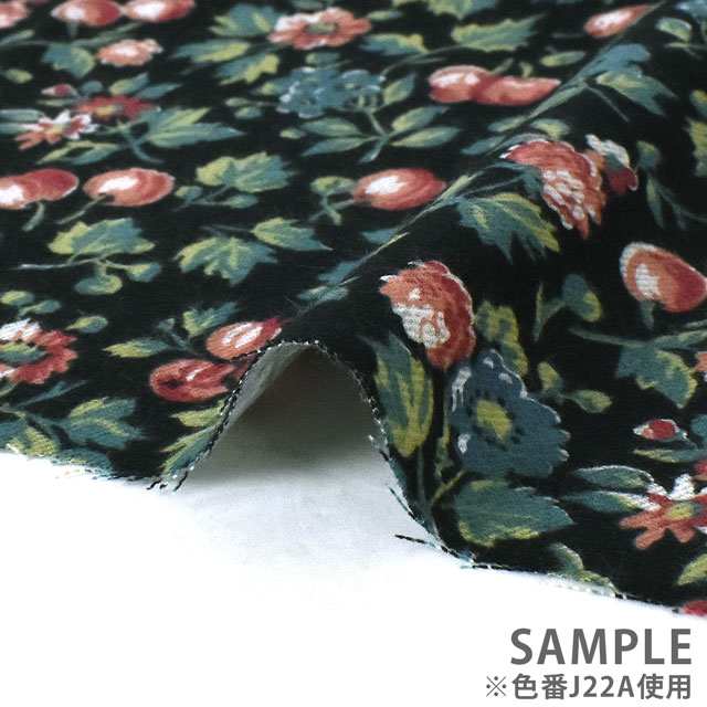 生地 LIBERTY FABRICS リバティ・ファブリックス エアリーコット 2022AW Babette バベット(81-3521263) J22C.ブラウン 09Ac03j