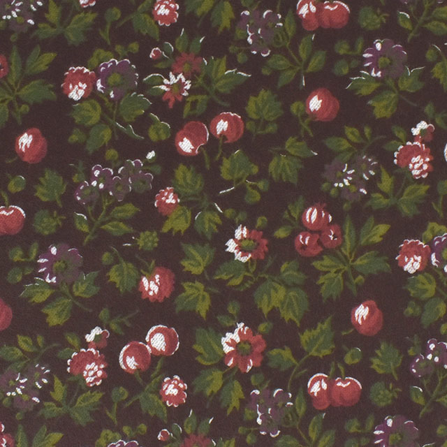 生地 LIBERTY FABRICS リバティ・ファブリックス エアリーコット 2022AW Babette バベット(81-3521263) J22C.ブラウン 09Ac03j