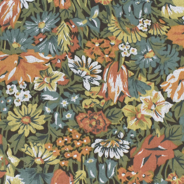 生地 LIBERTY FABRICS リバティ・ファブリックス エアリーコット 2022AW Lamorna ラモーナ(82-3332103) J22B.イエロー 09Ac03j