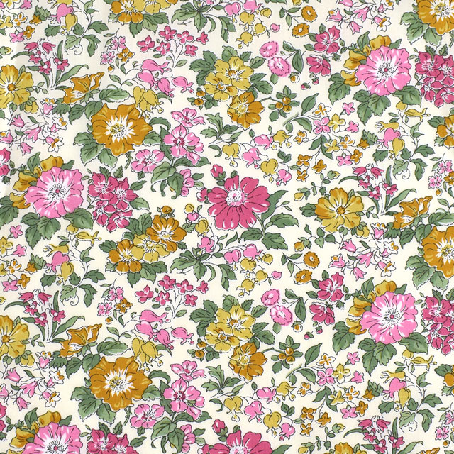 生地 LIBERTY FABRICS リバティ・ファブリックス タナローン 2023SS BEAUTY AND CHAOS Clare Rich クレア・リッチ(3633103) 23CT.ホワイト 09Ac03j