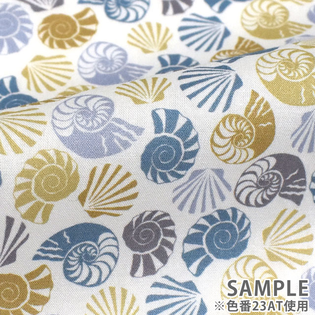 生地 LIBERTY FABRICS リバティ・ファブリックス タナローン 2023SS BEAUTY AND CHAOS She Sells Seashells シー・セルズ・シー・シェルズ(3633111) 23CT.グリーン 09Ac03j