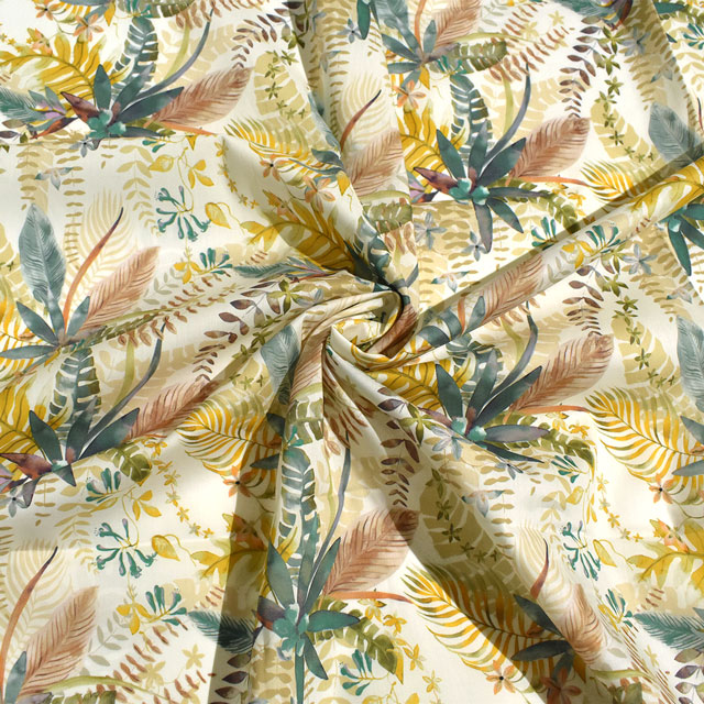 生地 LIBERTY FABRICS リバティ・ファブリックス タナローン 2023SS BEAUTY AND CHAOS Adeoye アデオイエ(3633120) 23CT.グリーン 99Zz99j