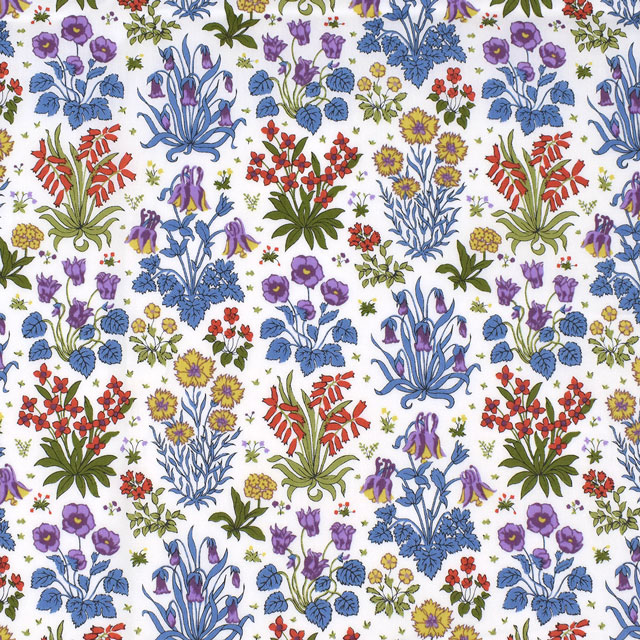生地 LIBERTY FABRICS リバティ・ファブリックス タナローン 2023SS BEAUTY AND CHAOS Colombe Study コロンブ・スタディ(3633133) 23CT.レッド 09Ac03j