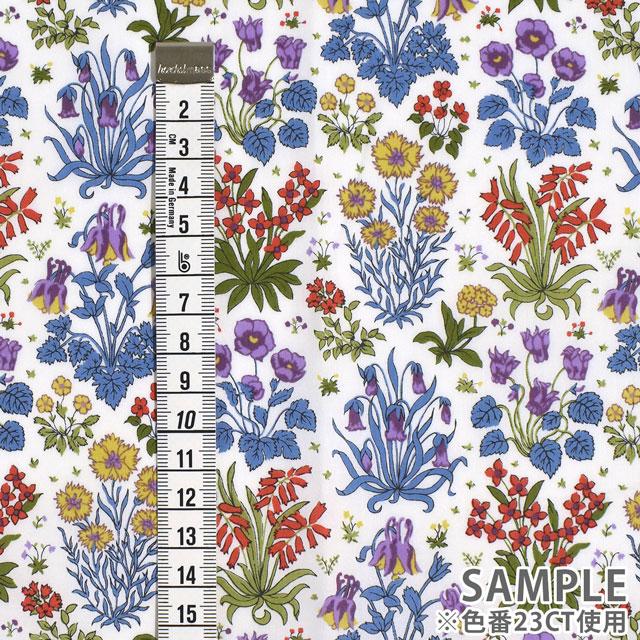 生地 LIBERTY FABRICS リバティ・ファブリックス タナローン 2023SS BEAUTY AND CHAOS Colombe Study コロンブ・スタディ(3633133) 23CT.レッド 09Ac03j