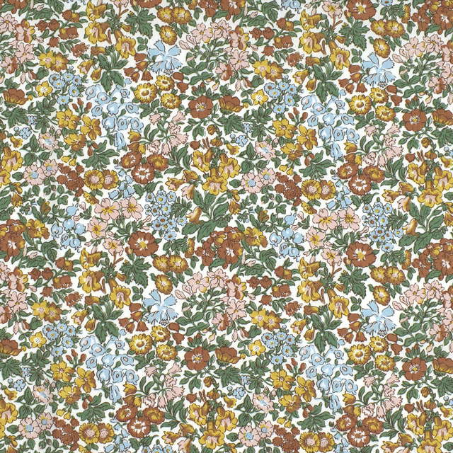 生地 LIBERTY FABRICS リバティ・ファブリックス タナローン 2023SS BEAUTY AND CHAOS Penstemon Road ペンステモン・ロード(1223107) P23A.グリーン 99Zz99j