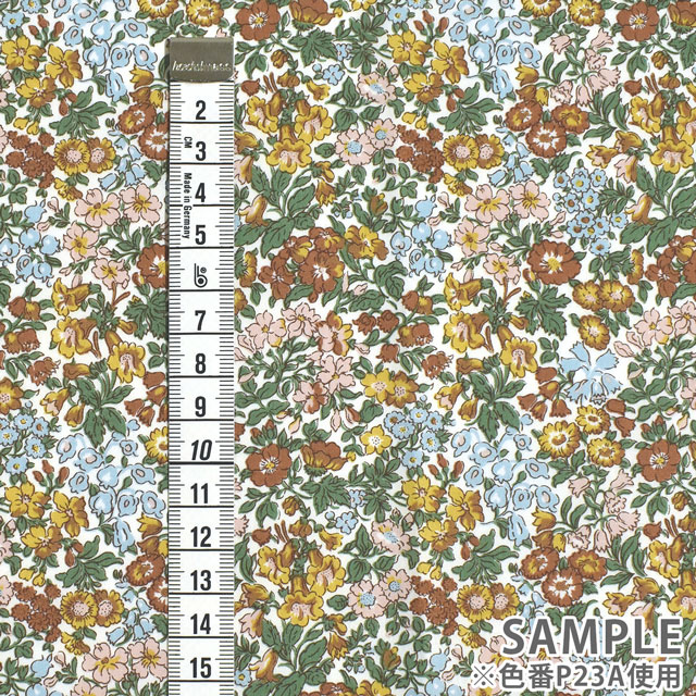 生地 LIBERTY FABRICS リバティ・ファブリックス タナローン 2023SS BEAUTY AND CHAOS Penstemon Road ペンステモン・ロード(1223107) P23A.グリーン 99Zz99j
