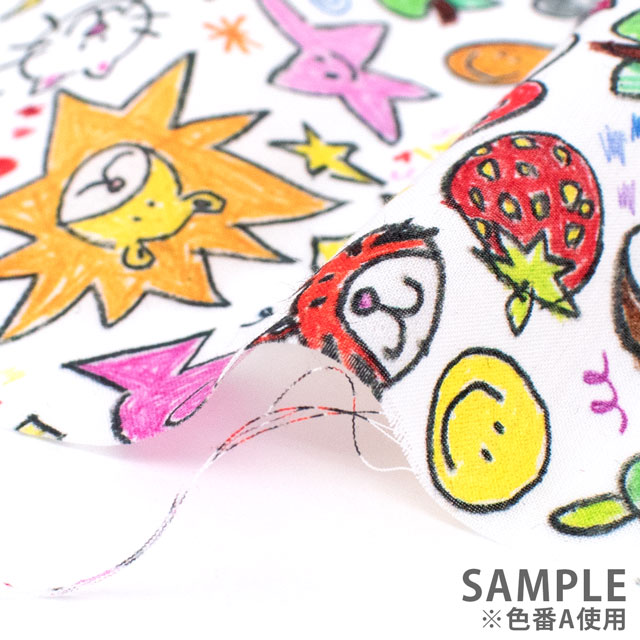 生地 LIBERTY FABRICS リバティ・ファブリックス タナローン 2023AW LIBERTY ANIMALS ODETTE オデット(363J7303) A.イエロー 99Zz99j