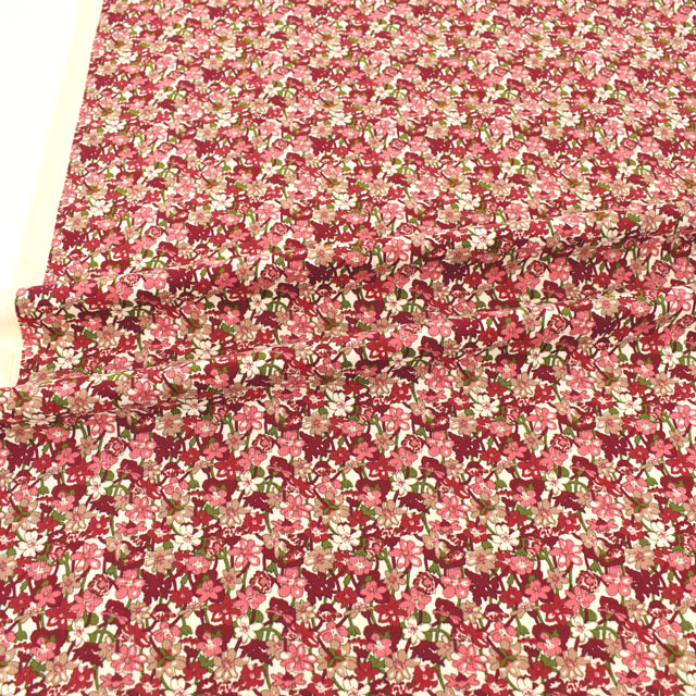 生地 LIBERTY FABRICS リバティ・ファブリックス コーデュロイ 2023AW Isla Rose Gates アイラ・ローズ・ゲーツ(23-3633225) 23A.ピンク 99Zz99j
