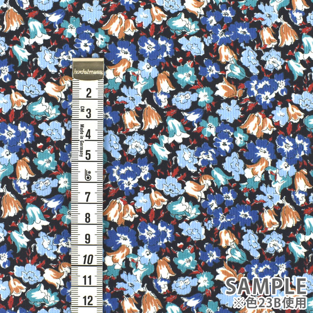 生地 LIBERTY-リバティ- コーデュロイ 2023AW Floralia フローラリア(23-3633242) 23A.グリーン 09Bl24j