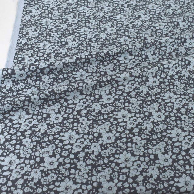 生地 LIBERTY FABRICS リバティ・ファブリックス エアリーコット 2023AW Betsy Boo ベッツィ・ブー(23-3633129) J23I.ブラック 09Ac03j