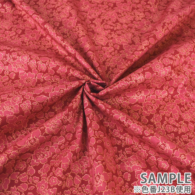 生地 LIBERTY FABRICS リバティ・ファブリックス タナローン 2023AW Liberty Christmas Betsy Boo Pearl ベッツィ・ブー・パール(DC33537) 23A.グリーン×ゴールド 99Zz99j