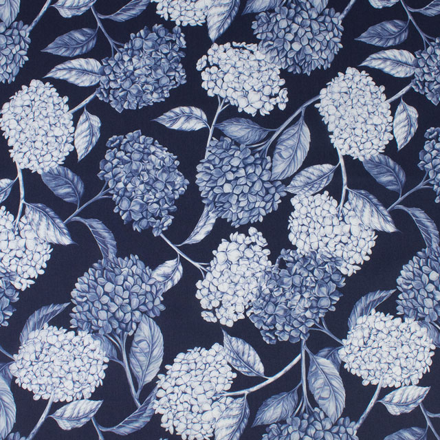 生地 LIBERTY FABRICS リバティ・ファブリックス タナローン 2024SS THE LIBERTY KALEIDOSCOPE Azores アゾレス(24-3634138) 24AU.ネイビー 99Zz99j