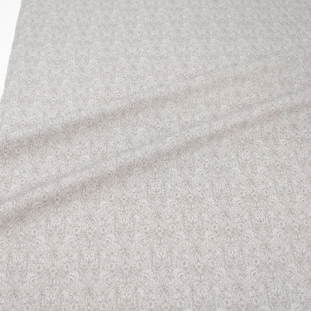 生地 LIBERTY FABRICS リバティ・ファブリックス タナローン 2024SS CITY COLLECTION Floral Lace フローラル・レース(24-1224123) J24A.ダークブラウン 09Ac03j