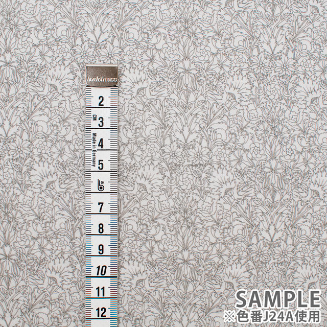 生地 LIBERTY FABRICS リバティ・ファブリックス タナローン 2024SS CITY COLLECTION Floral Lace フローラル・レース(24-1224123) J24A.ダークブラウン 09Ac03j