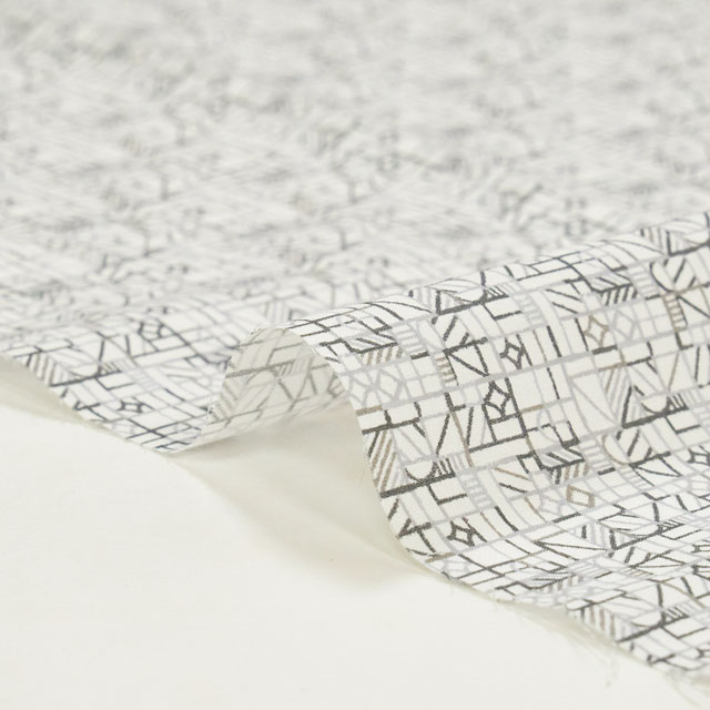 生地 LIBERTY FABRICS リバティ・ファブリックス タナローン 2024SS CITY COLLECTION Tudor House チューダー・ハウス(24-1224130) P24A.ブラック 09Ac03j