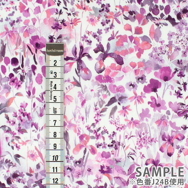 生地 LIBERTY FABRICS リバティ・ファブリックス タナローン 2024SS Onetone Gradation Felda フェルダ(21-3631116) J24B.パープル 99Zz99j