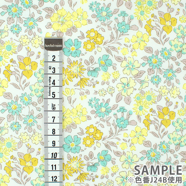 生地 LIBERTY FABRICS リバティ・ファブリックス タナローン 2024SS Onetone Gradation Annabella アナベラ(36300126) J24B.イエロー 99Zz99j
