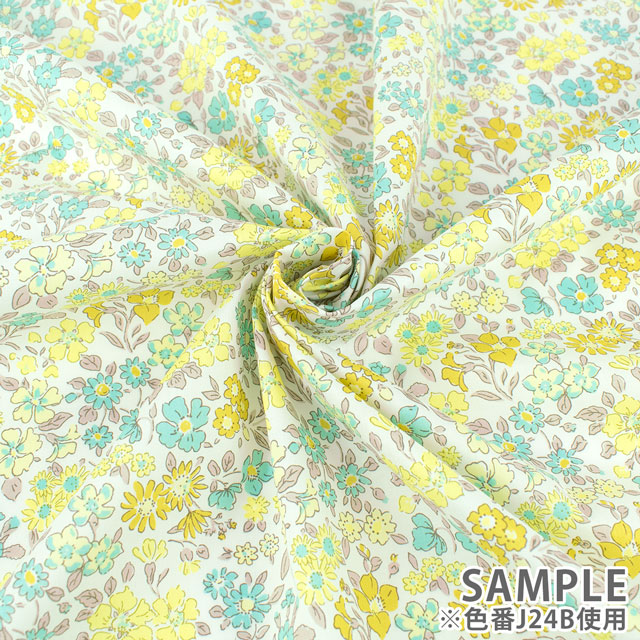 生地 LIBERTY FABRICS リバティ・ファブリックス タナローン 2024SS Onetone Gradation Annabella アナベラ(36300126) J24B.イエロー 99Zz99j