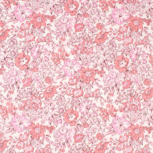 生地 LIBERTY FABRICS リバティ・ファブリックス タナローン 2024SS Onetone Gradation Honeydew ハニーデュー(20-36301106) J24A.ピンク 99Zz99j