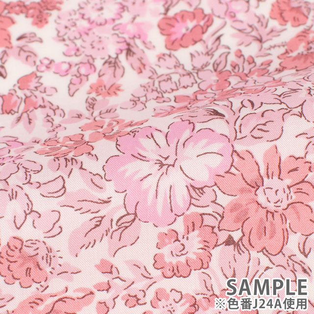 生地 LIBERTY FABRICS リバティ・ファブリックス タナローン 2024SS Onetone Gradation Honeydew ハニーデュー(20-36301106) J24A.ピンク 99Zz99j