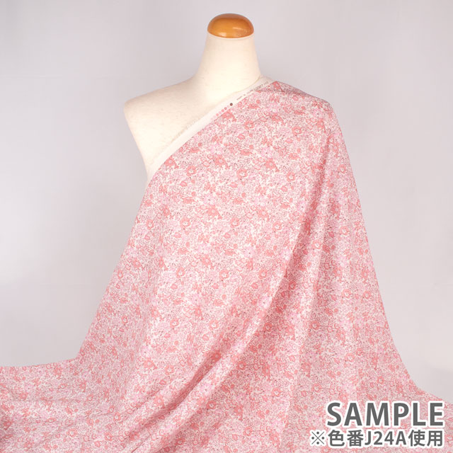 生地 LIBERTY FABRICS リバティ・ファブリックス タナローン 2024SS Onetone Gradation Honeydew ハニーデュー(20-36301106) J24A.ピンク 99Zz99j
