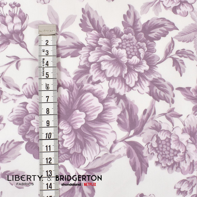 生地 LIBERTY FABRICS リバティ・ファブリックス タナローン LIBERTY FABRICS & BRIDGERTON Regency Trail リージェンシー・トレイル(36374403) C.パープル 09Ac03j