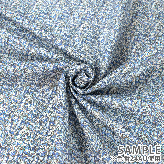 生地 LIBERTY FABRICS リバティ・ファブリックス タナローン 2024AW THE CURATED FLORAL Petal Frill ペタル・フリル(24-3634215) 24CU.イエロー 09Ac03j