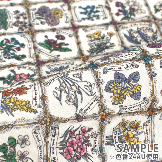 生地 LIBERTY FABRICS リバティ・ファブリックス タナローン 2024AW THE CURATED FLORAL Language of Flowers ランゲージ・オブ・フラワーズ(24-3634225) 24AU.オフ 99Zz99j