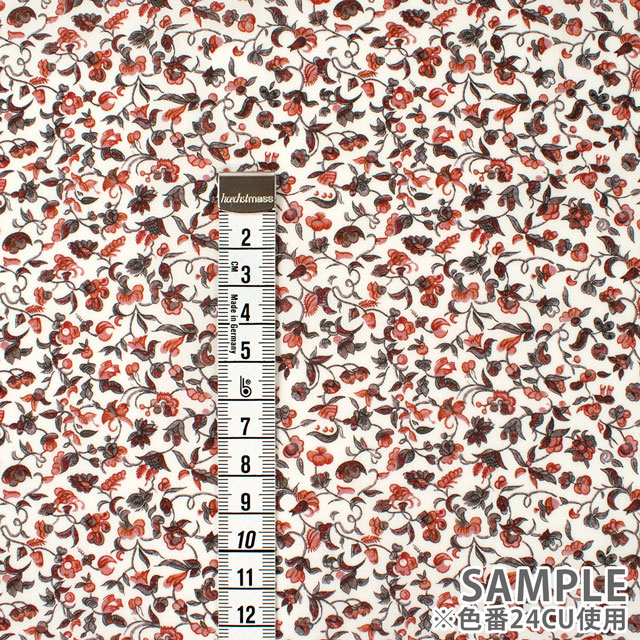 生地 LIBERTY FABRICS リバティ・ファブリックス タナローン 2024AW THE CURATED FLORAL Eleanor's Orchard エレノアズ・オーチャード(24-3634295) 24BU.ブルー 09Ac03j