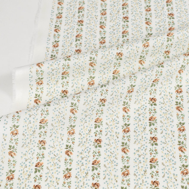 生地 LIBERTY FABRICS リバティ・ファブリックス オーガニックタナローン 2024AW Organic Garden Evie Stripe イヴィ・ストライプ(24-157J919) 24AU.オフ 09Ac03j