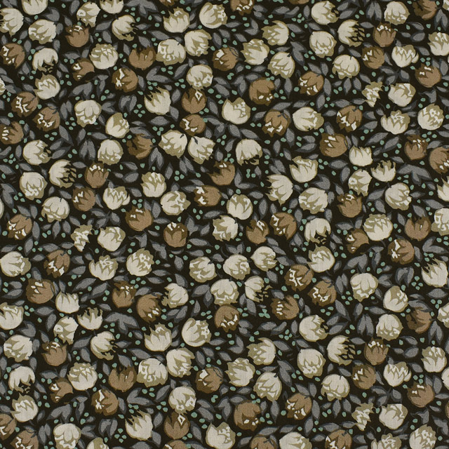 生地 LIBERTY FABRICS リバティ・ファブリックス オーガニックタナローン 2024AW Organic Garden Dotty Lottie ドッティ・ロッティ(24-157J920) 24DU.ブラック 09Ac03j