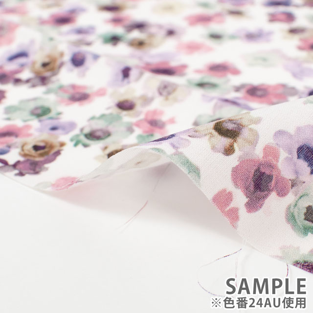 生地 LIBERTY FABRICS リバティ・ファブリックス タナローン 2024AW Native Flowers AUSTRALIAN DAISY オーストラリアン・デイジー(24-363J4220) 24AU.ピンク 09Ac03j