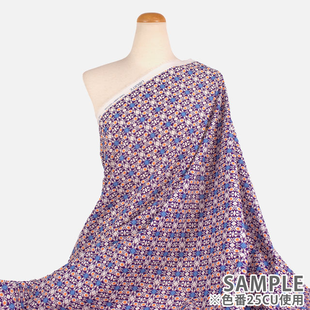 生地 LIBERTY FABRICS リバティ・ファブリックス タナローン 2025SS Retold 150th Anniversary Collection Nouveau Brooch ヌーボー・ブローチ(25-3635111) 25BU.ベージュ 09Ac03j