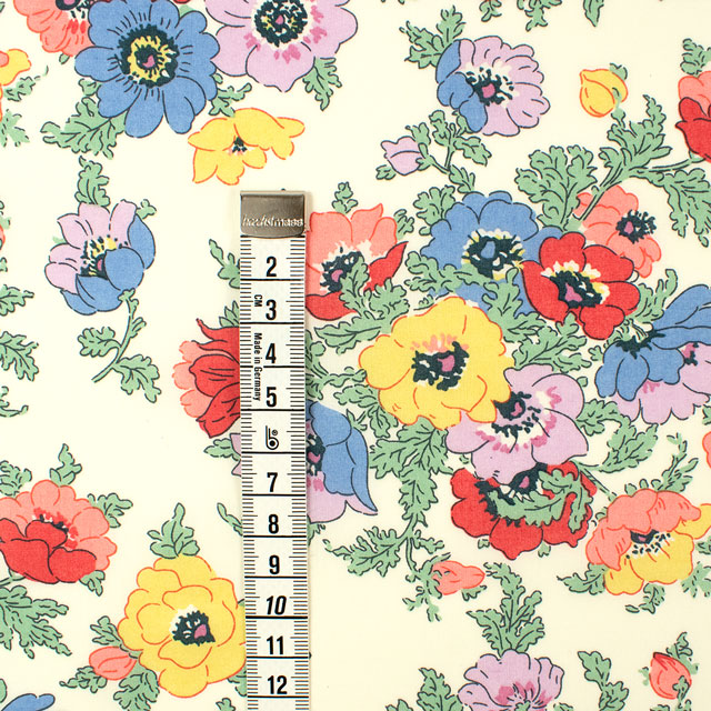 生地 LIBERTY FABRICS リバティ・ファブリックス タナローン 2025SS Retold 150th Anniversary Collection Madeleine マデリン(25-3635124) 25CU.マルチ 09Ac03j