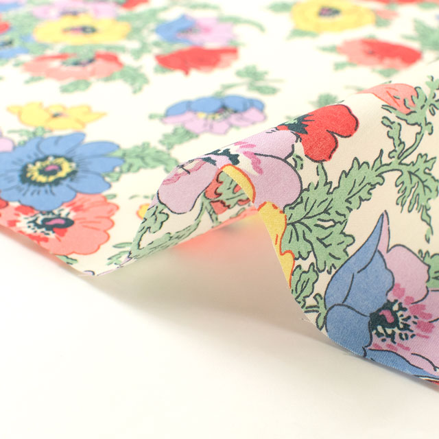 生地 LIBERTY FABRICS リバティ・ファブリックス タナローン 2025SS Retold 150th Anniversary Collection Madeleine マデリン(25-3635124) 25CU.マルチ 09Ac03j