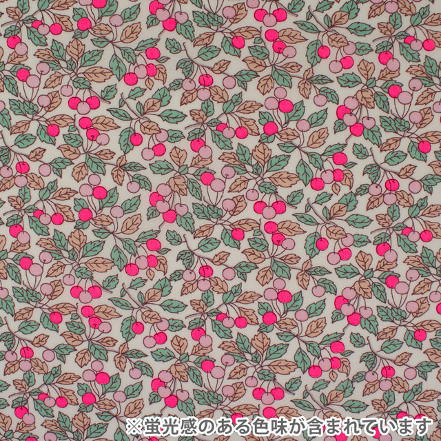 生地 LIBERTY FABRICS リバティ・ファブリックス タナローン 2025SS Retold 150th Anniversary Collection Colleen's Orchard コリーンズ・オーチャード(25-3635125) 25BU.ピンク 09Ac03j