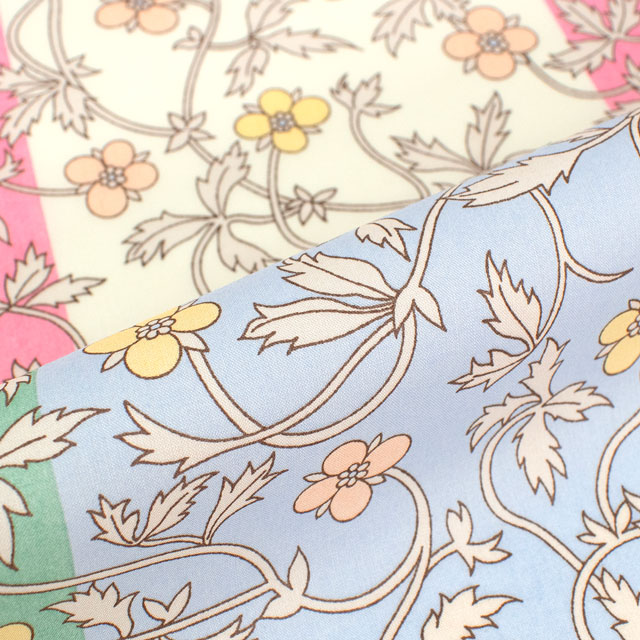 生地 LIBERTY FABRICS リバティ・ファブリックス タナローン 2025SS Retold 150th Anniversary Collection Rosita Check ロジータ・チェック(25-3635126) 25CU.パステル 09Ac03j