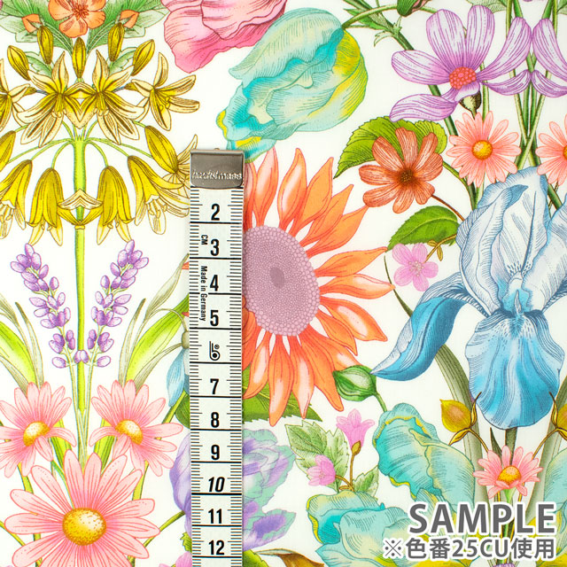 生地 LIBERTY FABRICS リバティ・ファブリックス タナローン 2025SS Retold 150th Anniversary Collection Floral Muse フローラル・ミューズ(25-3635140) 25CU.マルチ 09Ac03j