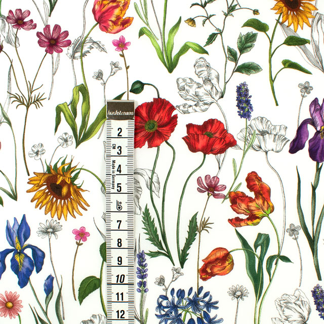 生地 LIBERTY FABRICS リバティ・ファブリックス タナローン 2025SS Retold 150th Anniversary Collection Meadow Muse メドゥ・ミューズ(25-3635141) 25AU.マルチ 09Ac03j