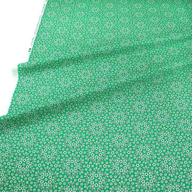 生地 LIBERTY FABRICS リバティ・ファブリックス タナローン 2025SS Retold 150th Anniversary Collection Godwin ゴドウィン(25-3635158) 25BU.グリーン 09Ac03j