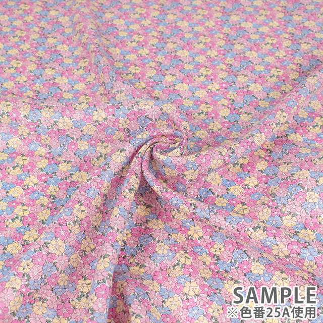生地 LIBERTY FABRICS リバティ・ファブリックス フランダースリネン 2025SS Sadie Rose セイディ・ローズ(25-3635127) 25A.ピンク 09Ac03j