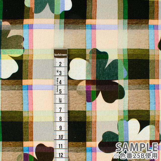 生地 LIBERTY FABRICS リバティ・ファブリックス 11号帆布 2025SS Tuder Petals チューダー・ペタルズ(25-3635105) 25B.グリーン 09Ac03j