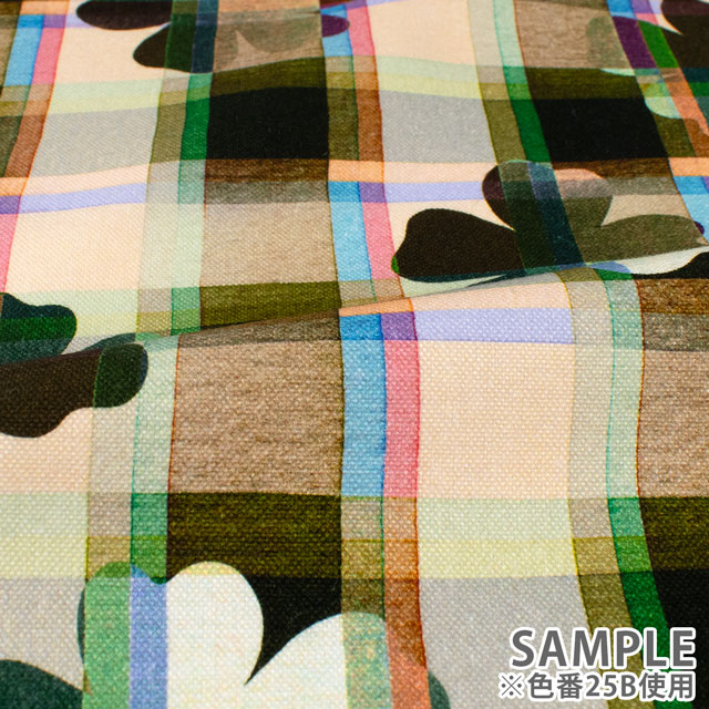 生地 LIBERTY FABRICS リバティ・ファブリックス 11号帆布 2025SS Tuder Petals チューダー・ペタルズ(25-3635105) 25B.グリーン 09Ac03j