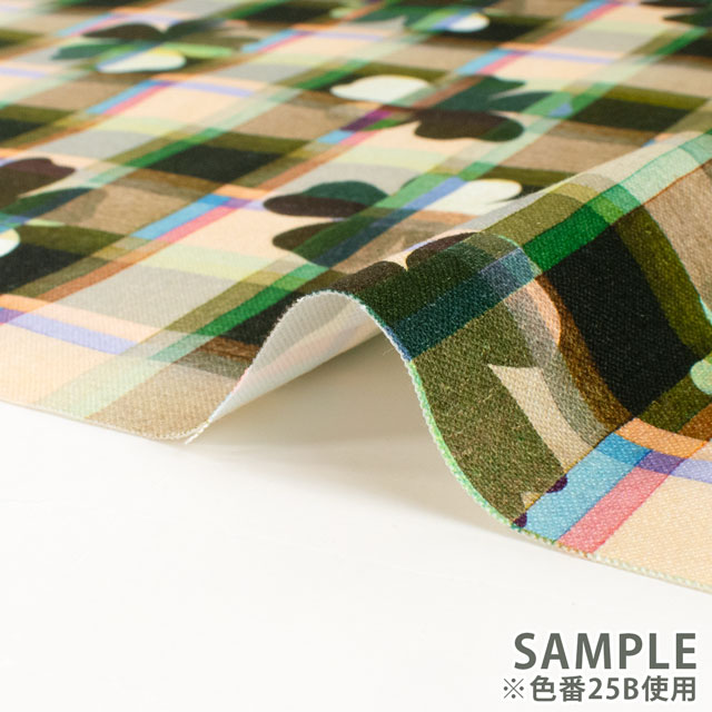 生地 LIBERTY FABRICS リバティ・ファブリックス 11号帆布 2025SS Tuder Petals チューダー・ペタルズ(25-3635105) 25B.グリーン 09Ac03j