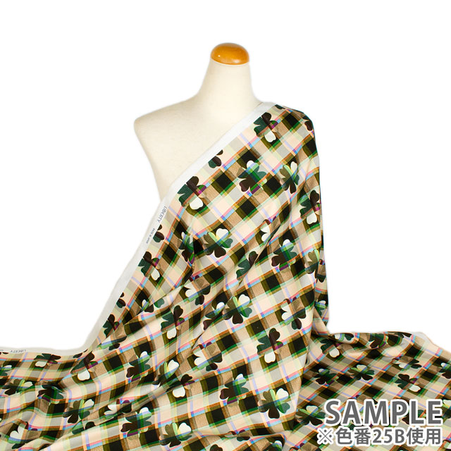 生地 LIBERTY FABRICS リバティ・ファブリックス 11号帆布 2025SS Tuder Petals チューダー・ペタルズ(25-3635105) 25B.グリーン 09Ac03j