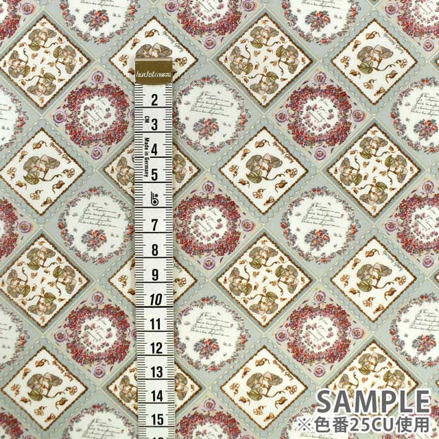 生地 LIBERTY FABRICS リバティ・ファブリックス タナローン 2025SS Botanical Escape Fleur Foulard フルール・フーラード(25-363J7402) 25DU.イエロー 09Ac03j