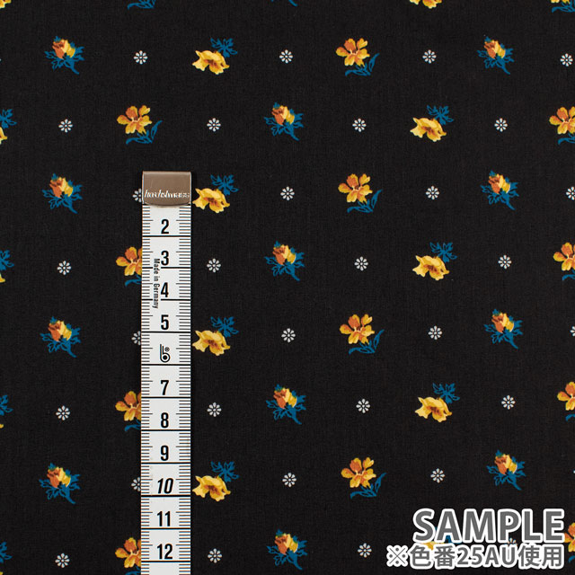 生地 LIBERTY FABRICS リバティ・ファブリックス タナローン 2025AW From the Studio Clio クリオ(25-3635207) 25AU.ブラック 09Ac03j